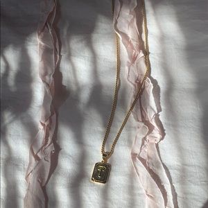 Gold necklace